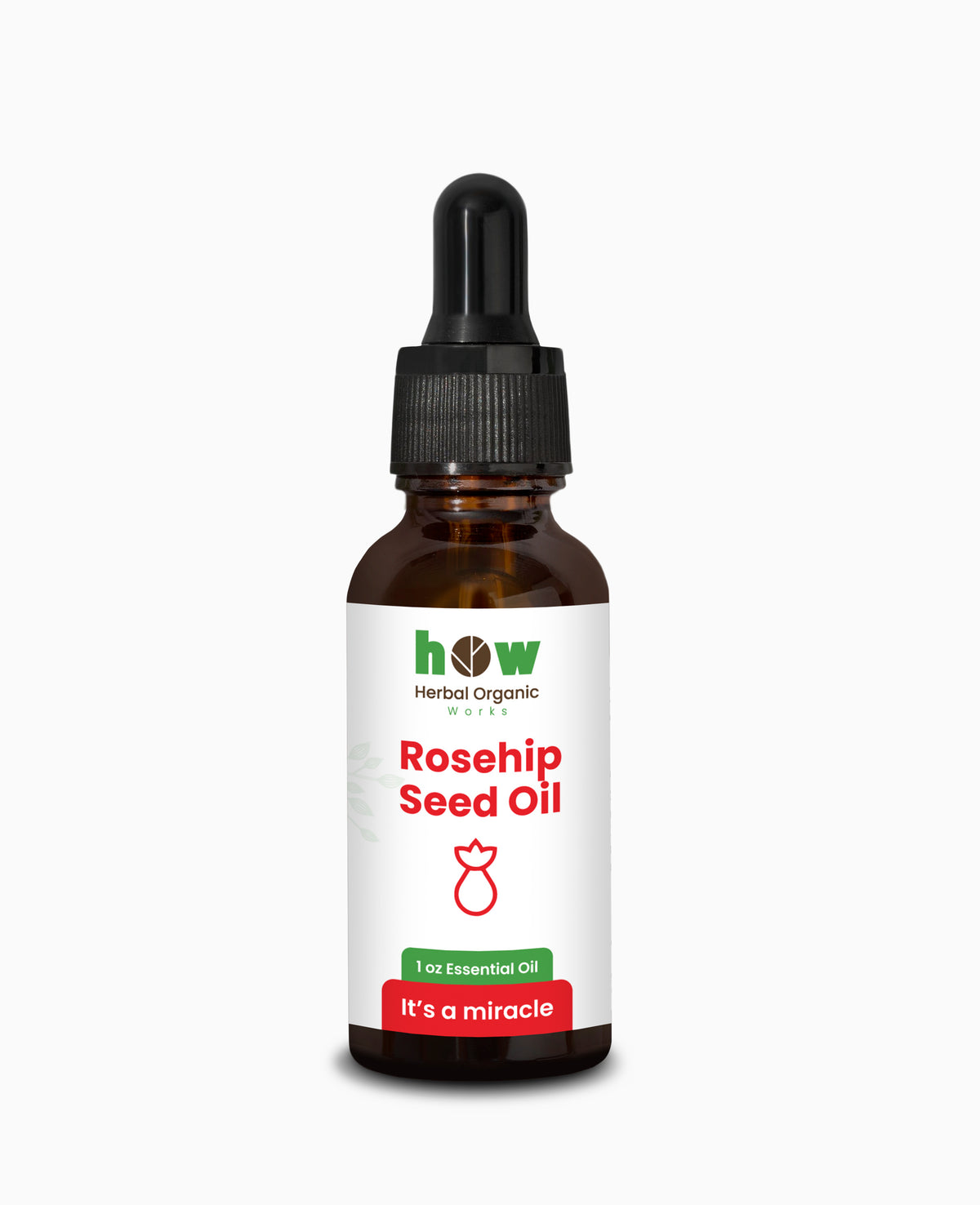 Rosehip Seed Oil – Pure Cold-Pressed for Skin & Hair | 1 fl oz