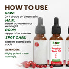 Rosehip seed oil uses