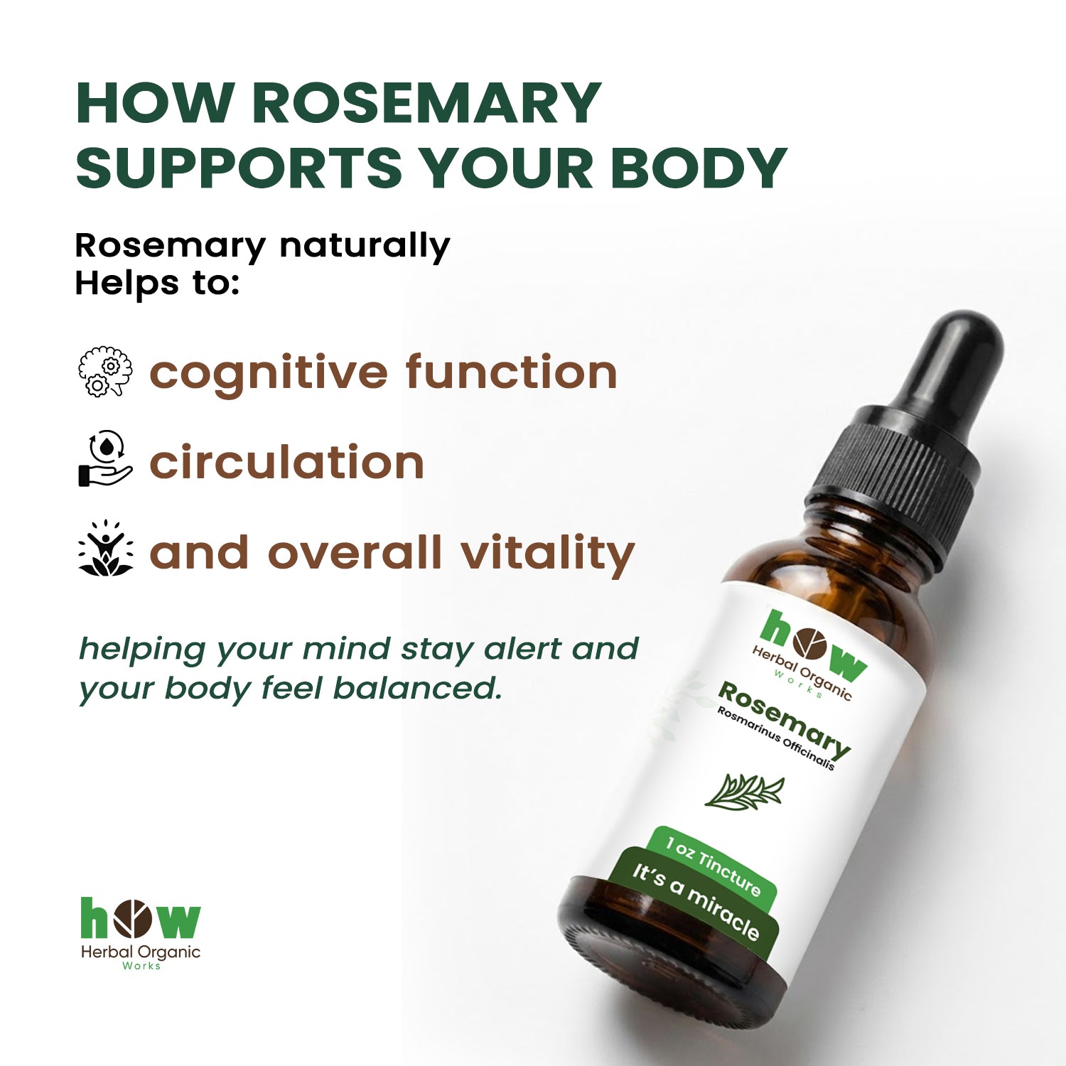 Rosemary Tincturefor body