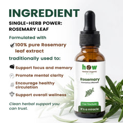 Rosemary Tincture ingredients