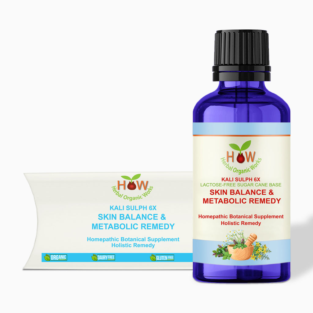 KALI SULP 6X | SKIN BALANCE AND METABOLIC REMEDY