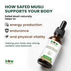 Safed musli extract for body 