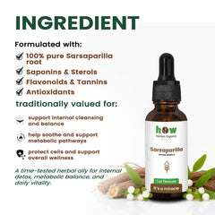 Sarsaparilla Tincture  ingredients
