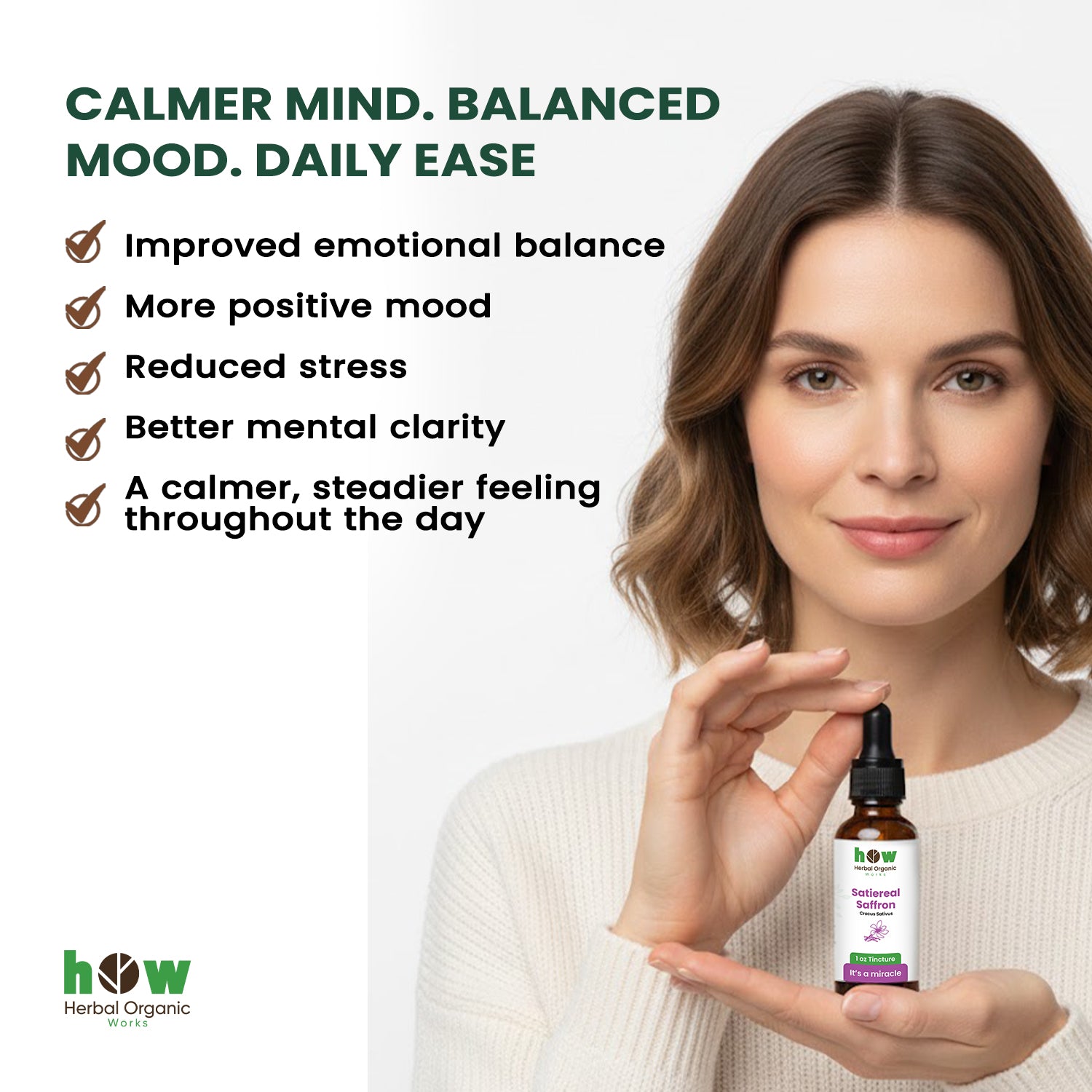Satiereal saffron tincture benefits