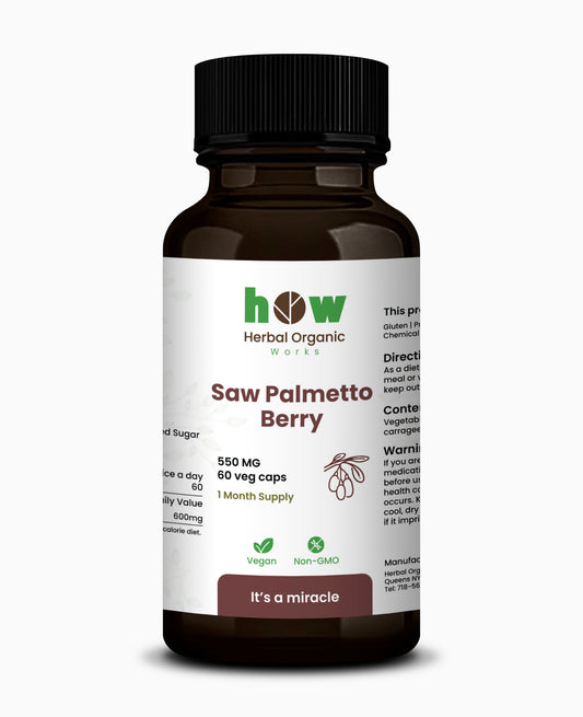 Saw Palmetto Berry Capsule for Hair & Prostate Support