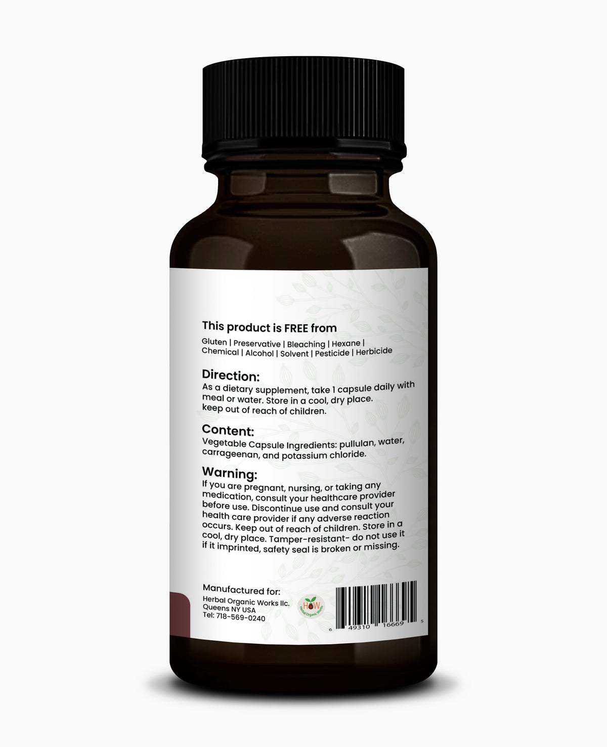 Saw Palmetto Berry Capsule for Hair & Prostate Support