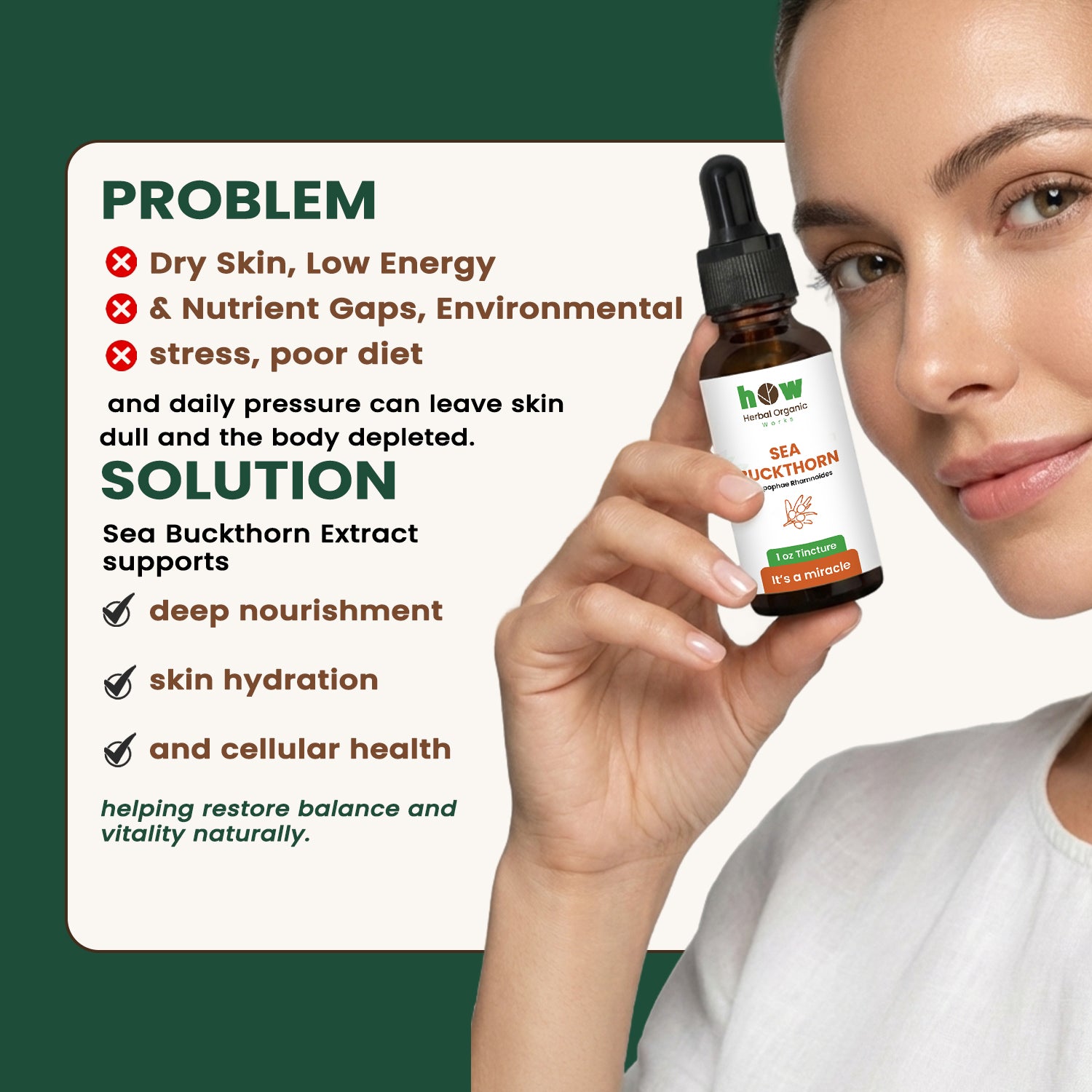 Sea Buckthorn Tincture problem