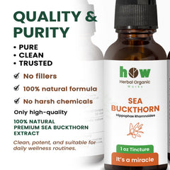 Sea Buckthorn Tincture quality
