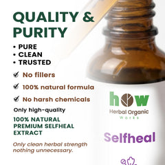 Selfheal tincture quality