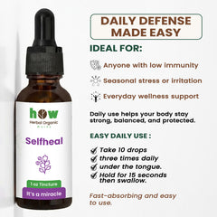 Selfheal tincture uses