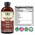 Shilajit Supplement for Men | Natural Liquid Bitters 16oz