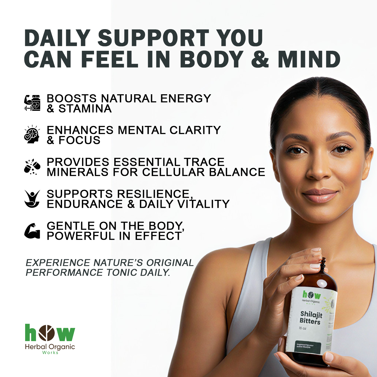 Shilajit Bitters  for Body