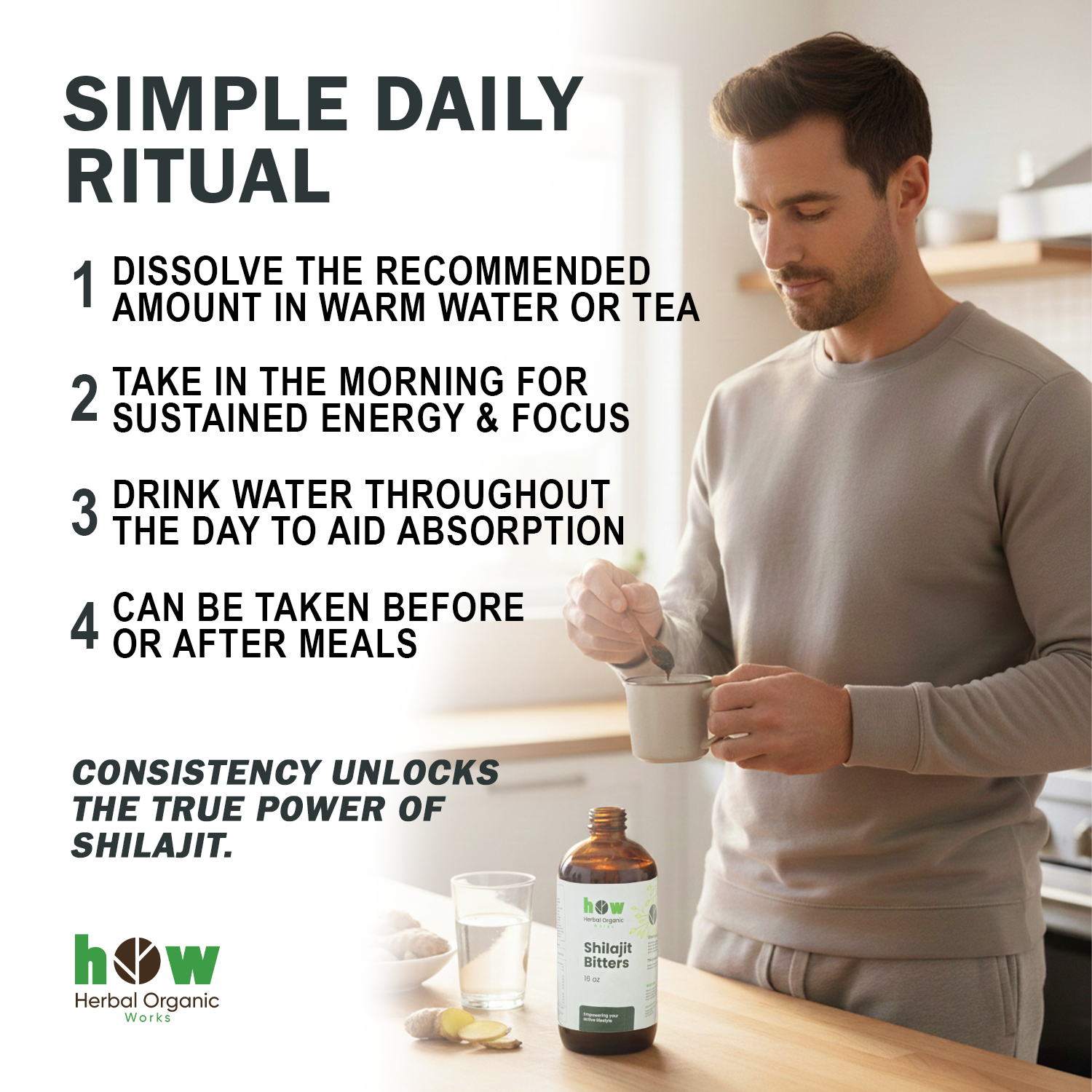 Shilajit Bitters  uses