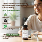 benefits of oil of oregano with black seed oil softgels​

