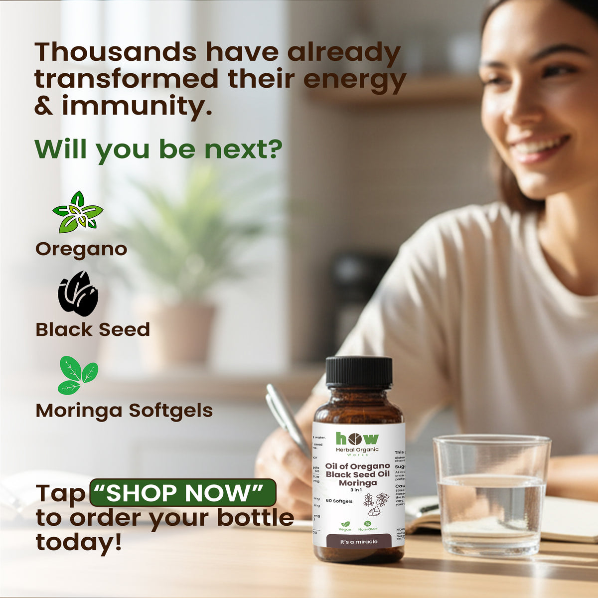 benefits of oil of oregano with black seed oil softgels​
