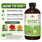 Soursop Supplement | Herbal Liquid Bitters for Wellness