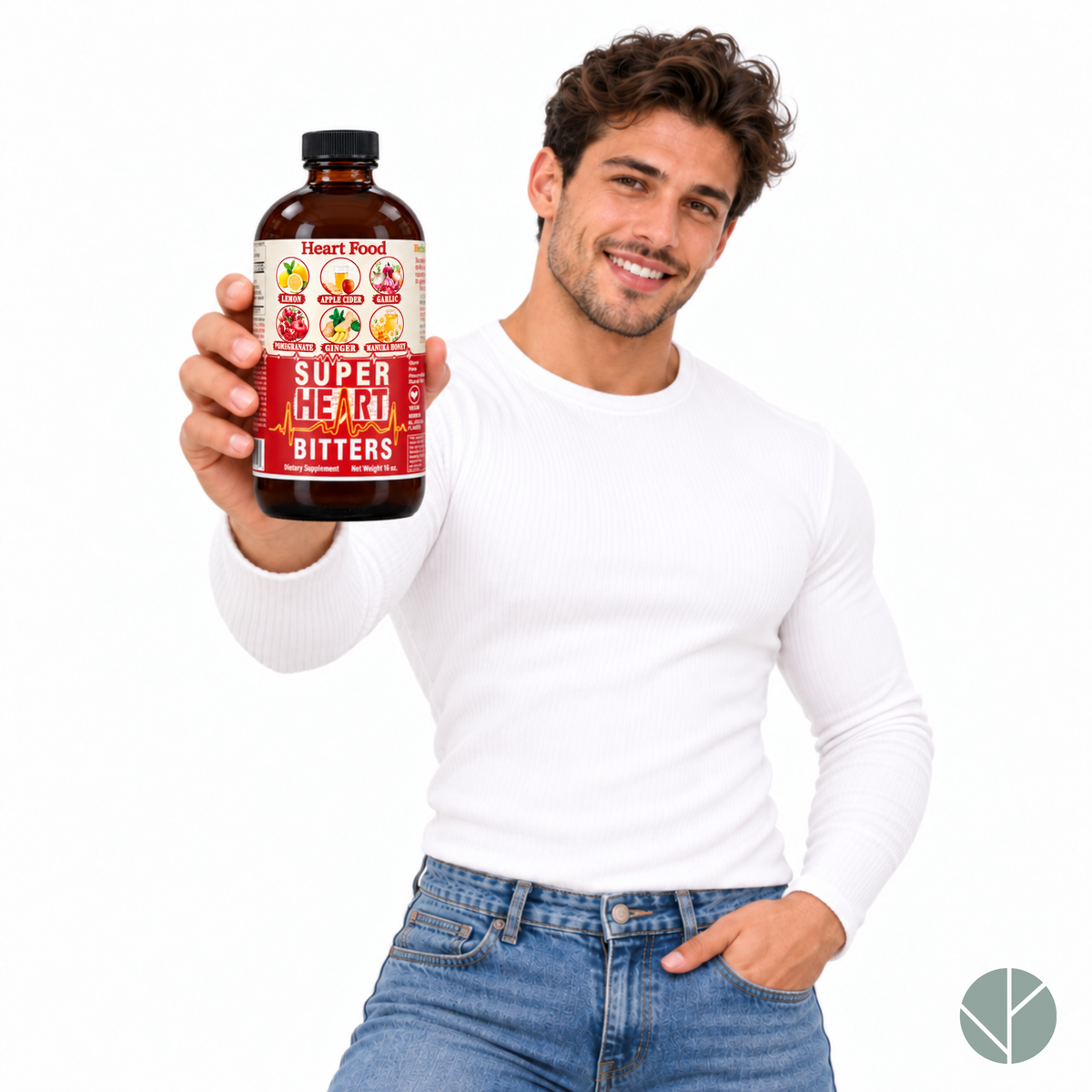 Natural Cholesterol Supplement | Super Heart Bitter 16oz