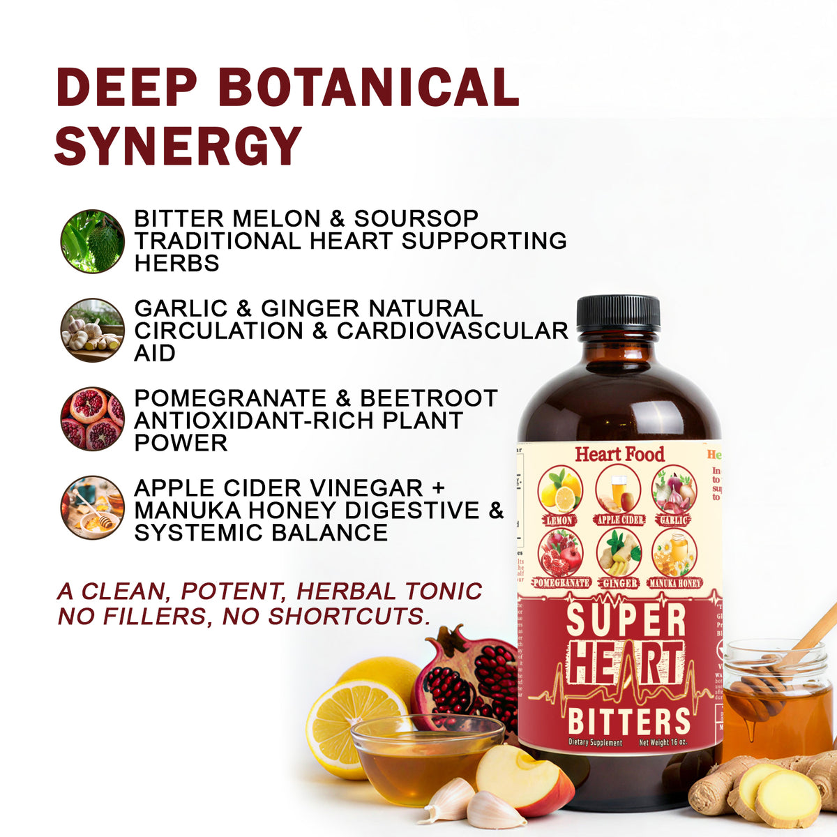 Super heart bitter synergy