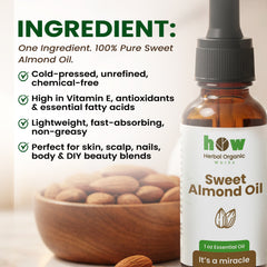 Sweet Almond oil ingredients