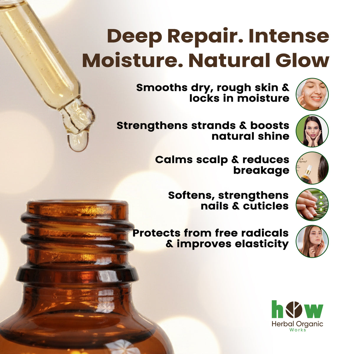 Sweet Almond oil works