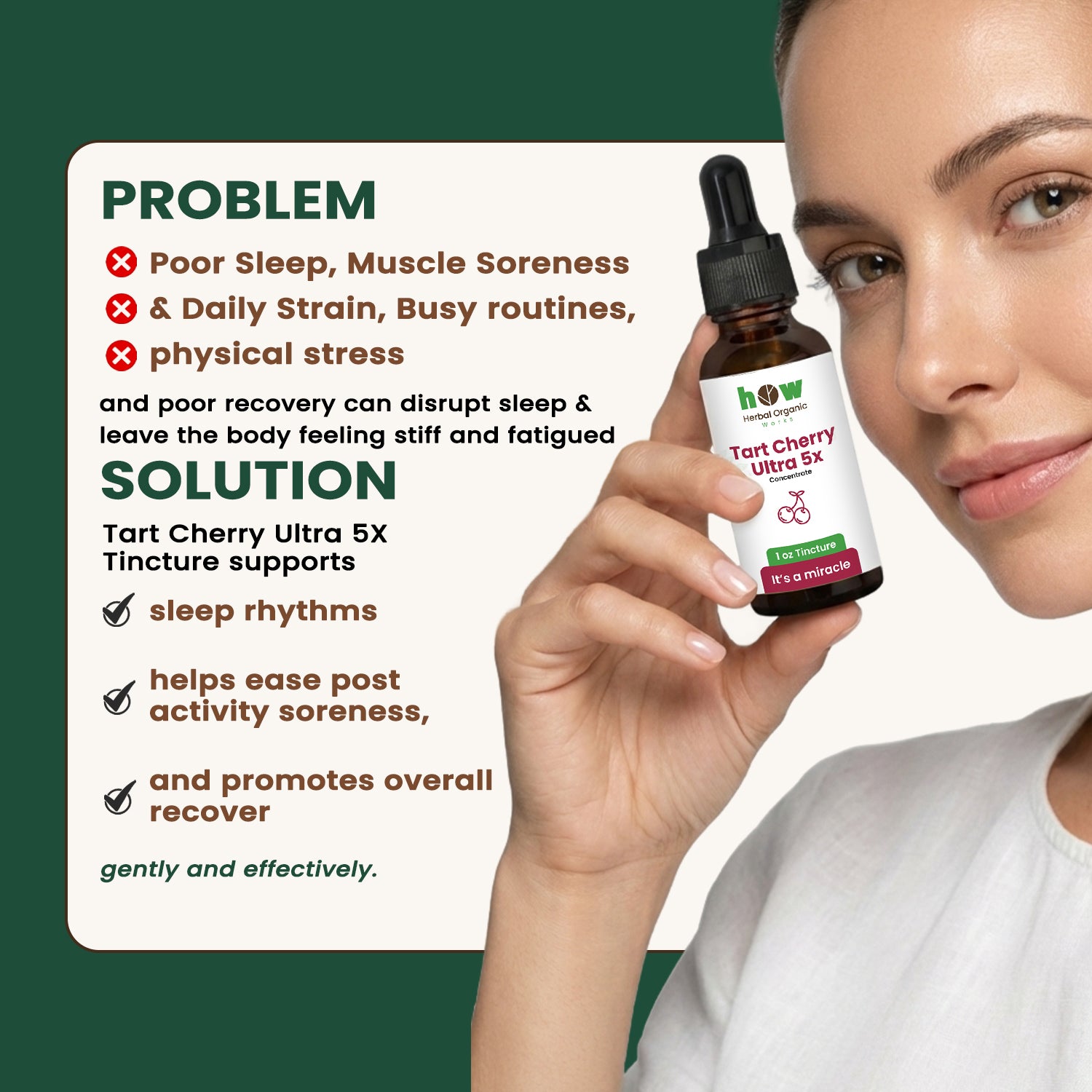 Tart Cherry tincture problem