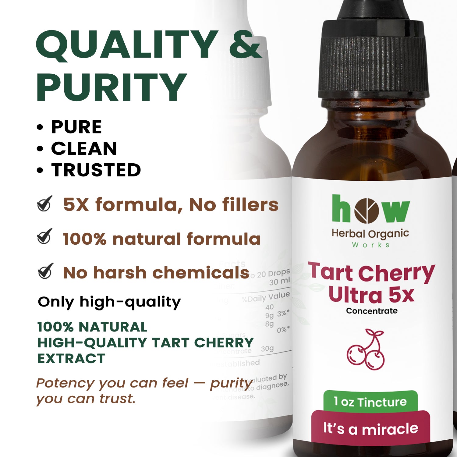 Tart Cherry tincture quality