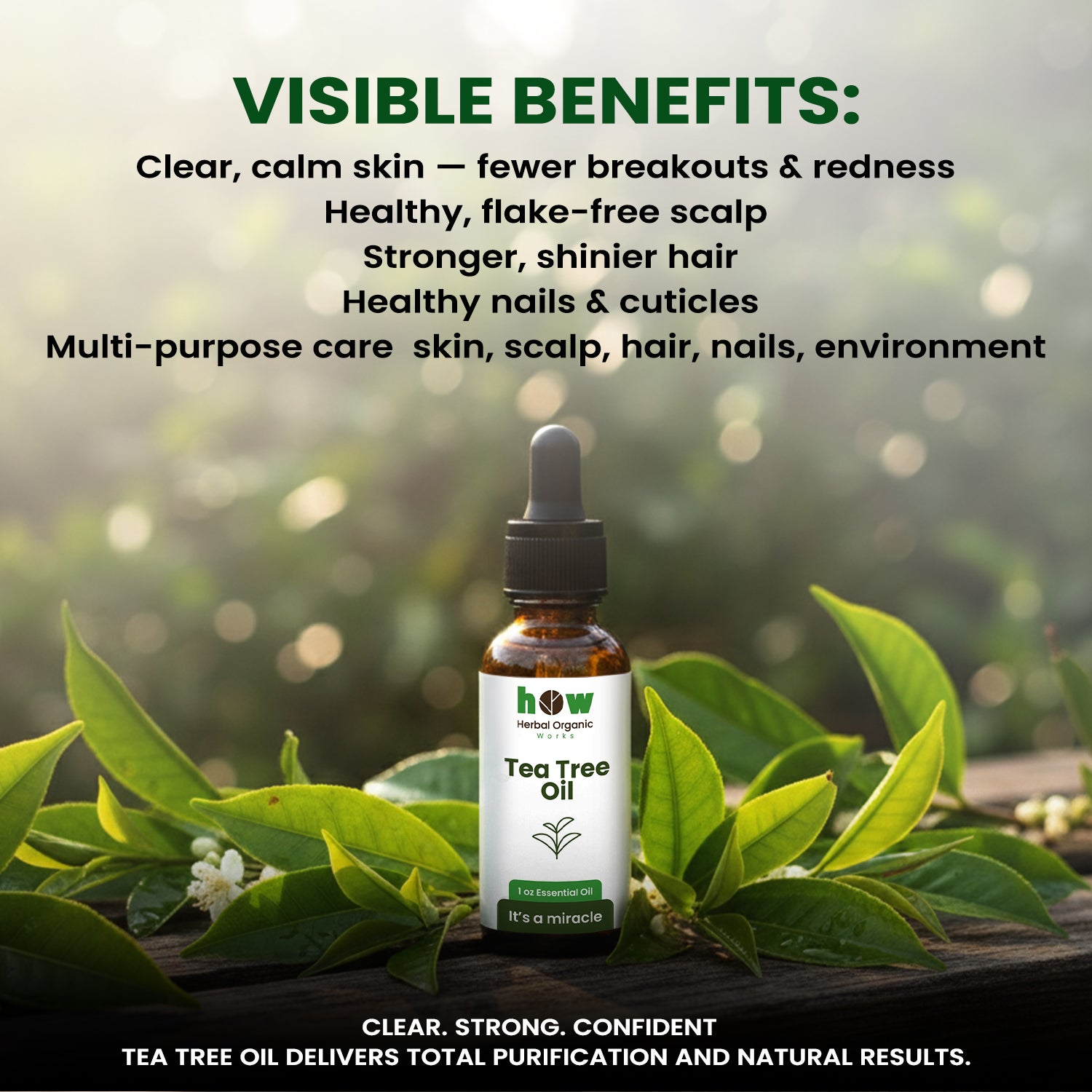 Tea Tree oil benefits