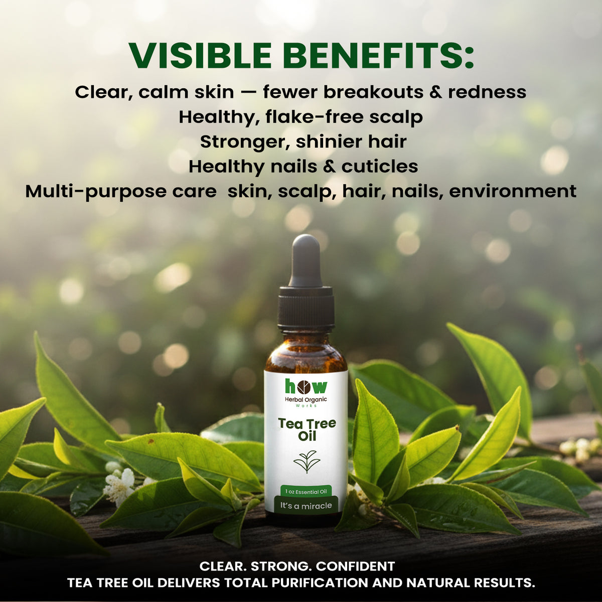 Tea Tree oil benefits