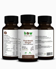 Thai Black Ginger Capsule for Natural Energy and Stamina Support