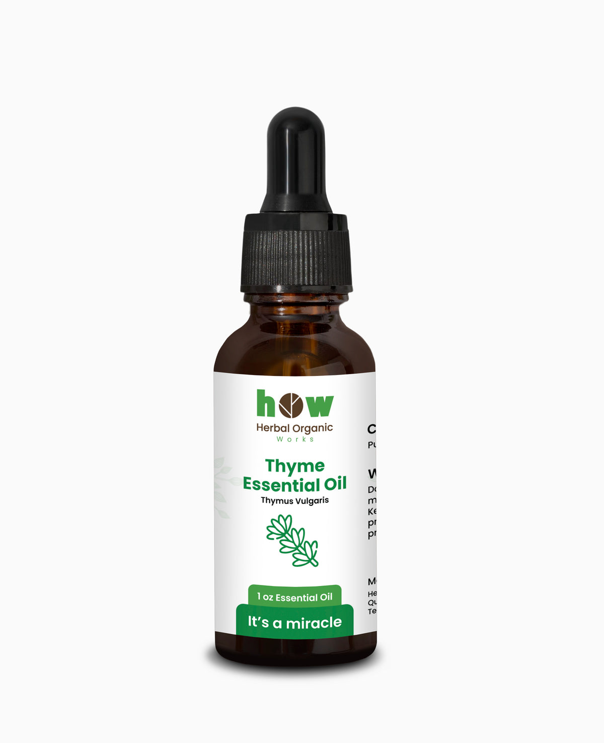 Thyme essential oil 