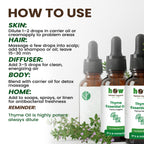 Thyme essential oil uses