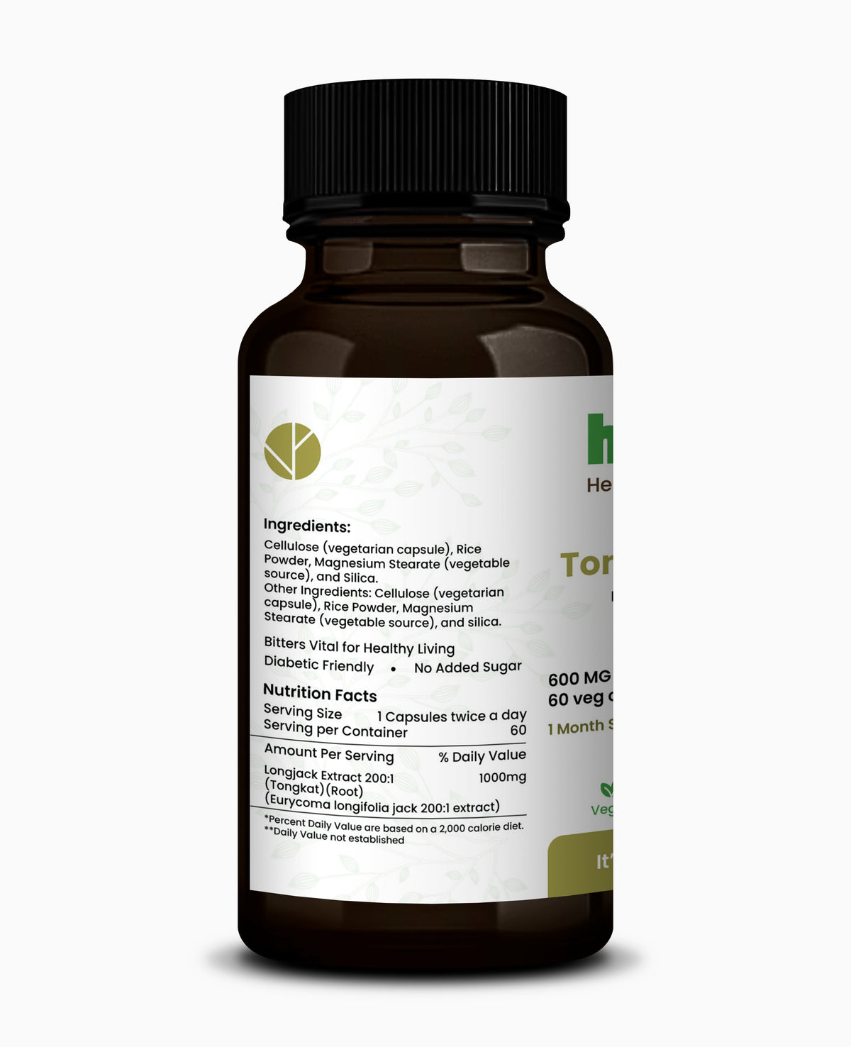 Tongkat Ali Capsules – Natural Testosterone & Energy Support