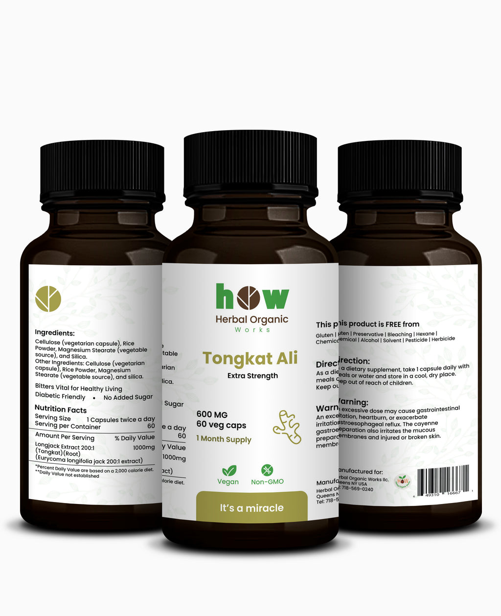 Tongkat Ali Capsules – Natural Testosterone & Energy Support