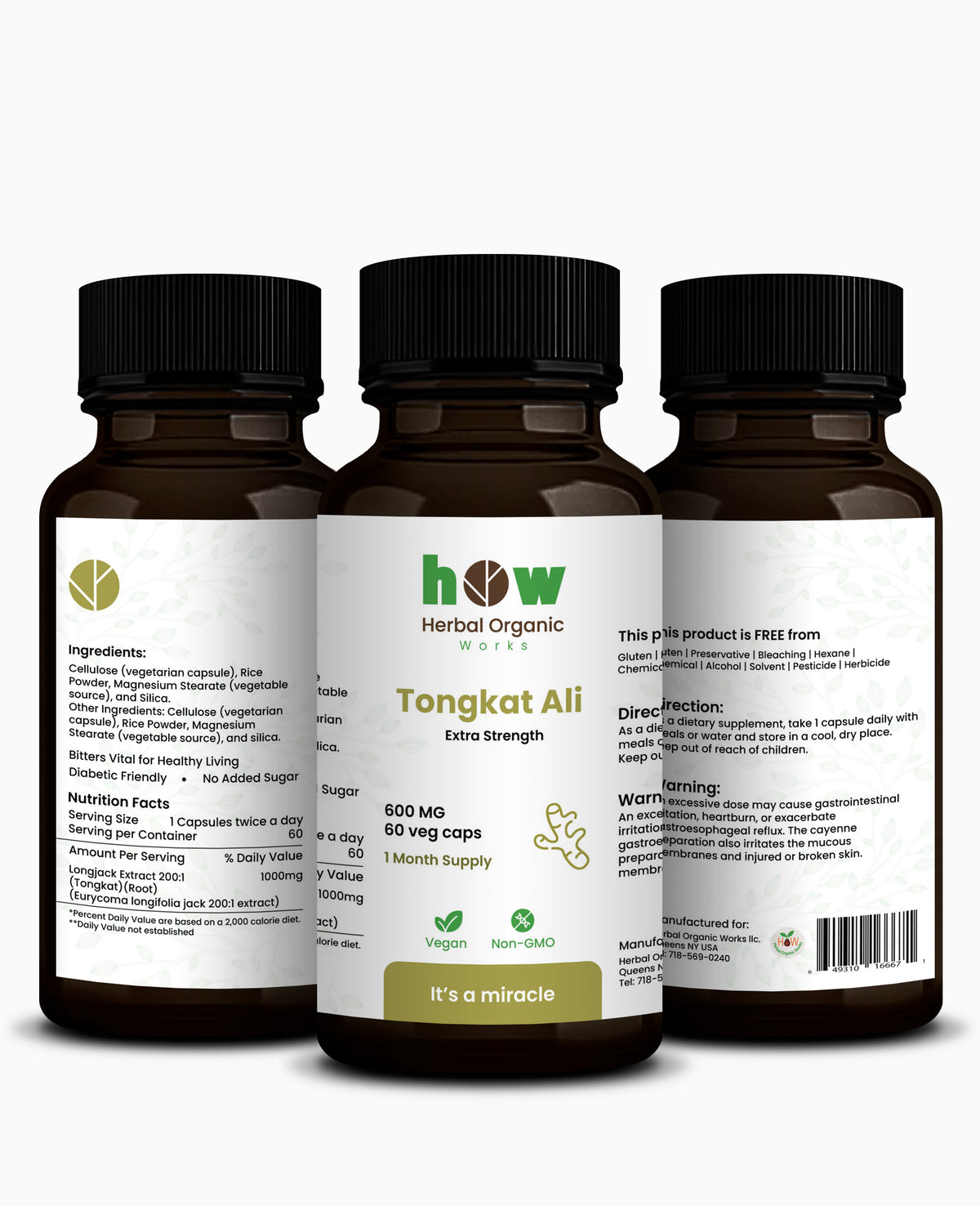 Tongkat Ali Capsules – Natural Testosterone & Energy Support