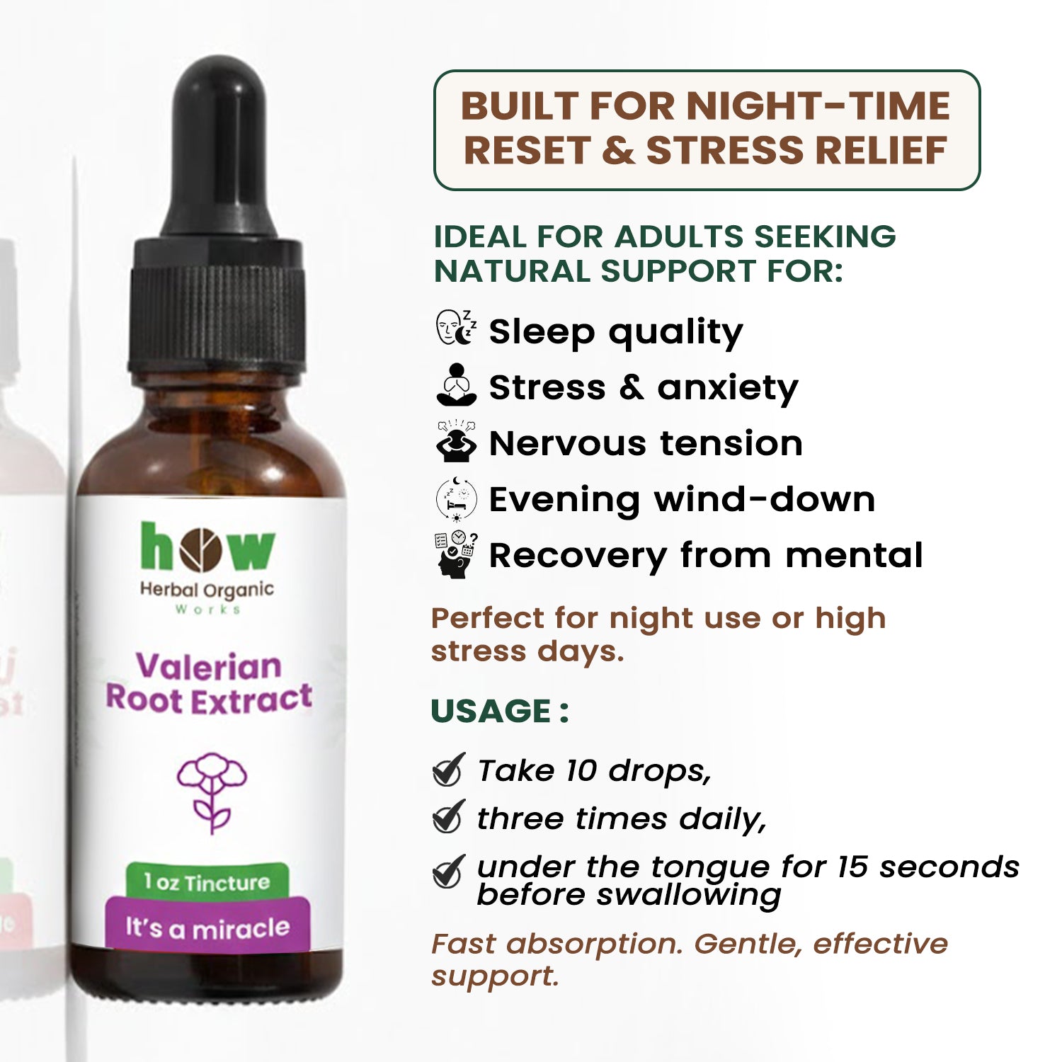 Valerian Root Extract uses