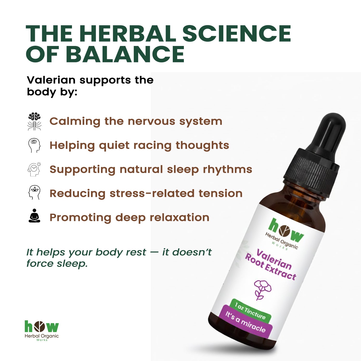 Valerian Root Extract work