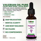 Valerian Root Oil – 100% Pure Botanical Aromatherapy Oil | 1 oz