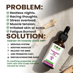 Valerian Oil – Pure Relaxation & Sleep Support (1 oz)
