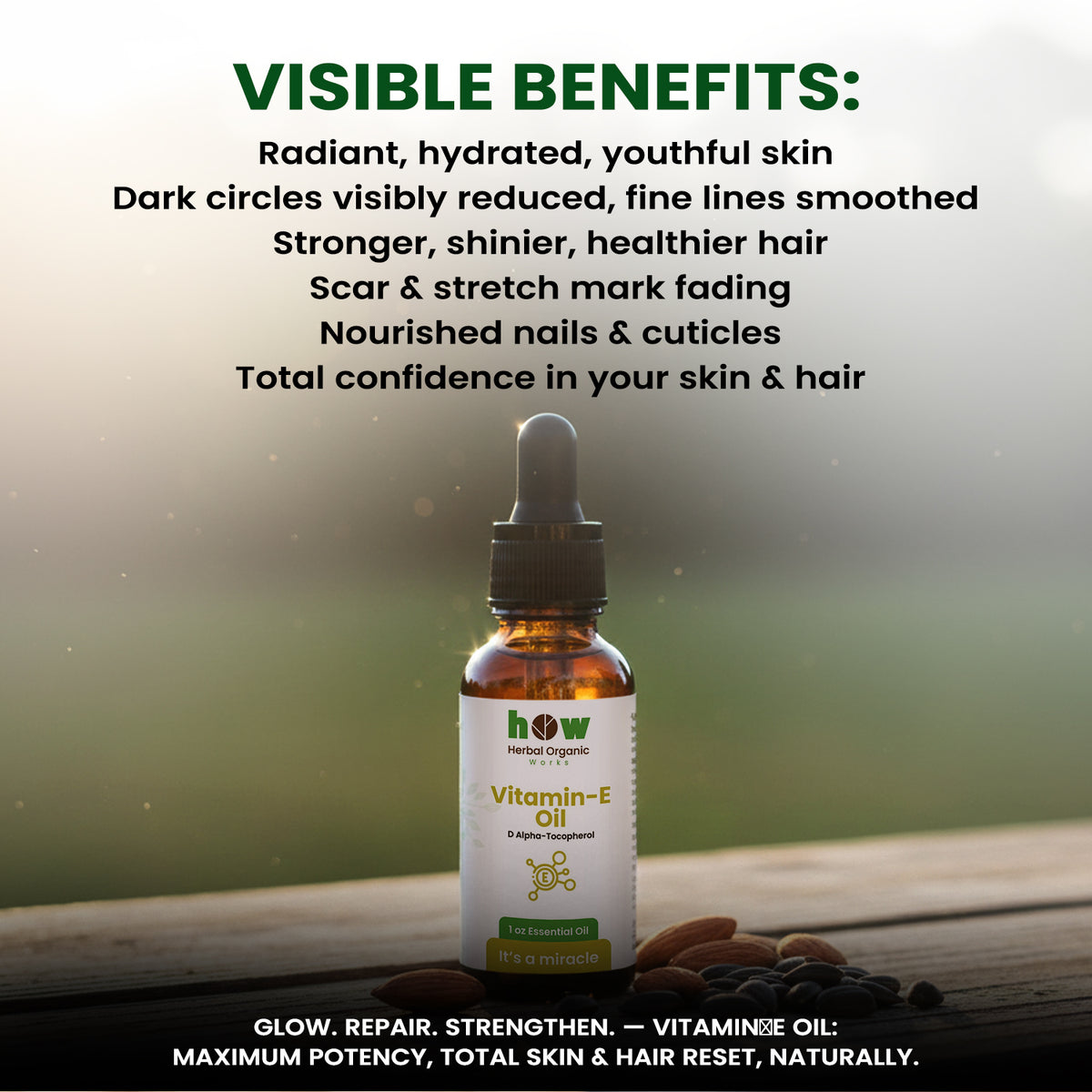 Vitamin E Oil benefits 