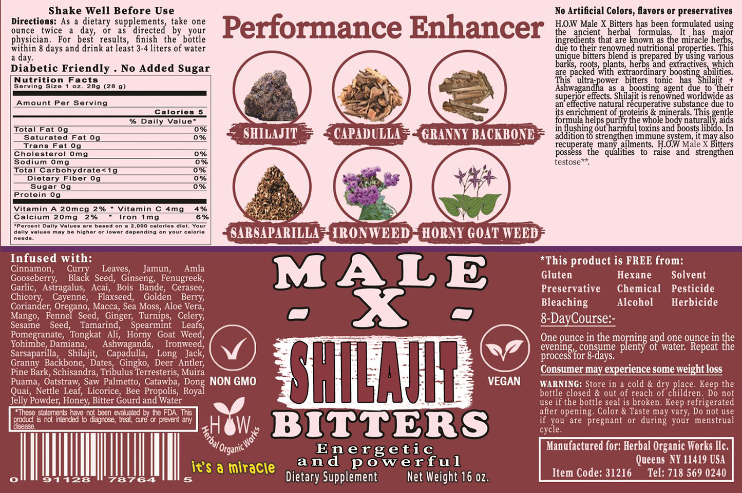 Male-X Vigora Bitter