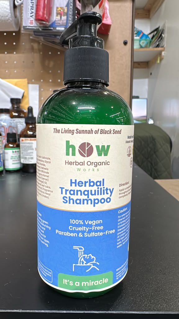 Herbal Tranquility Shampoo | Vegan & Sulfate-Free