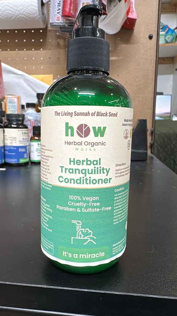 Herbal Tranquility Conditioner | Aloe, Flaxseed & Sunflower Oil