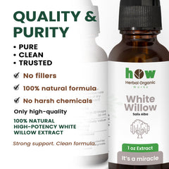 White willow extract quality