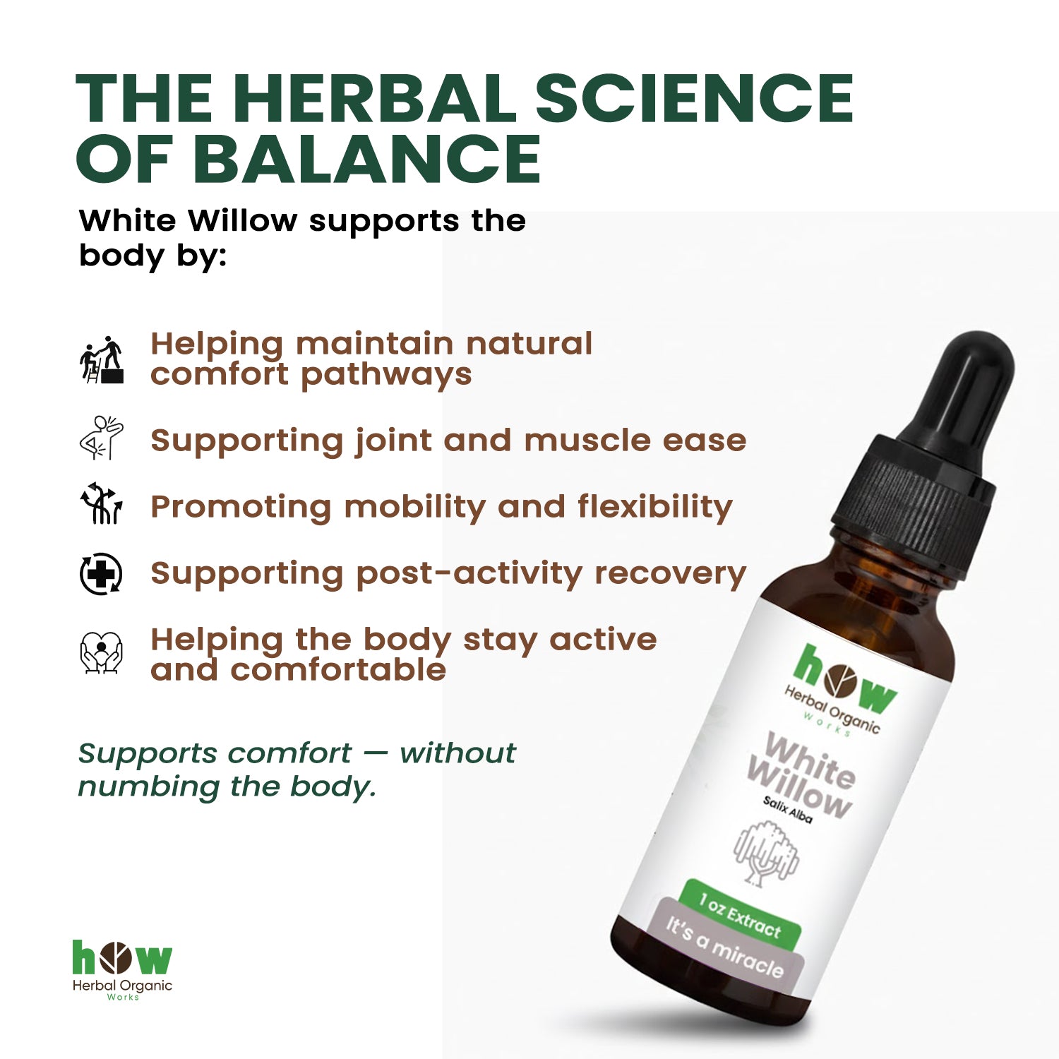 White willow extract work