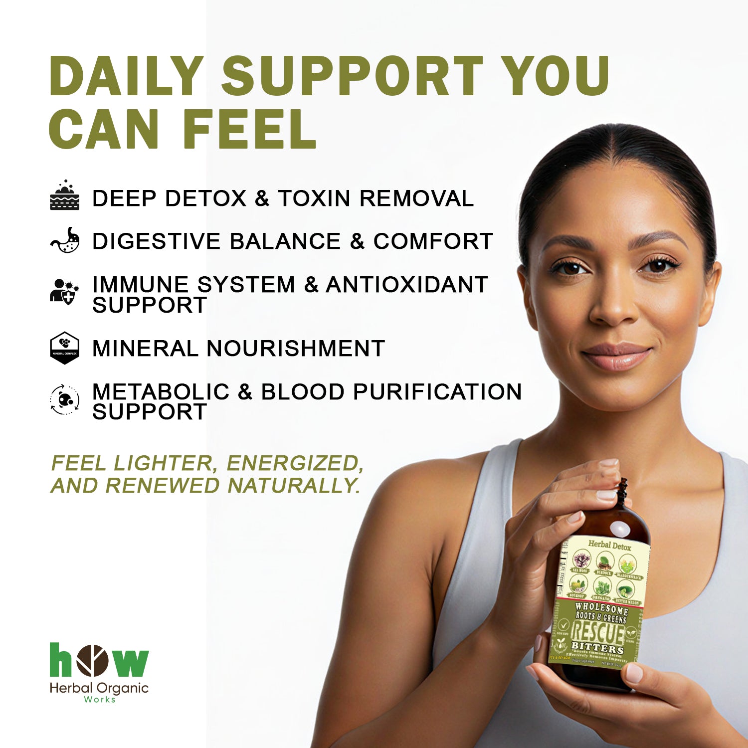 Wholesome Rescue Bitter support you