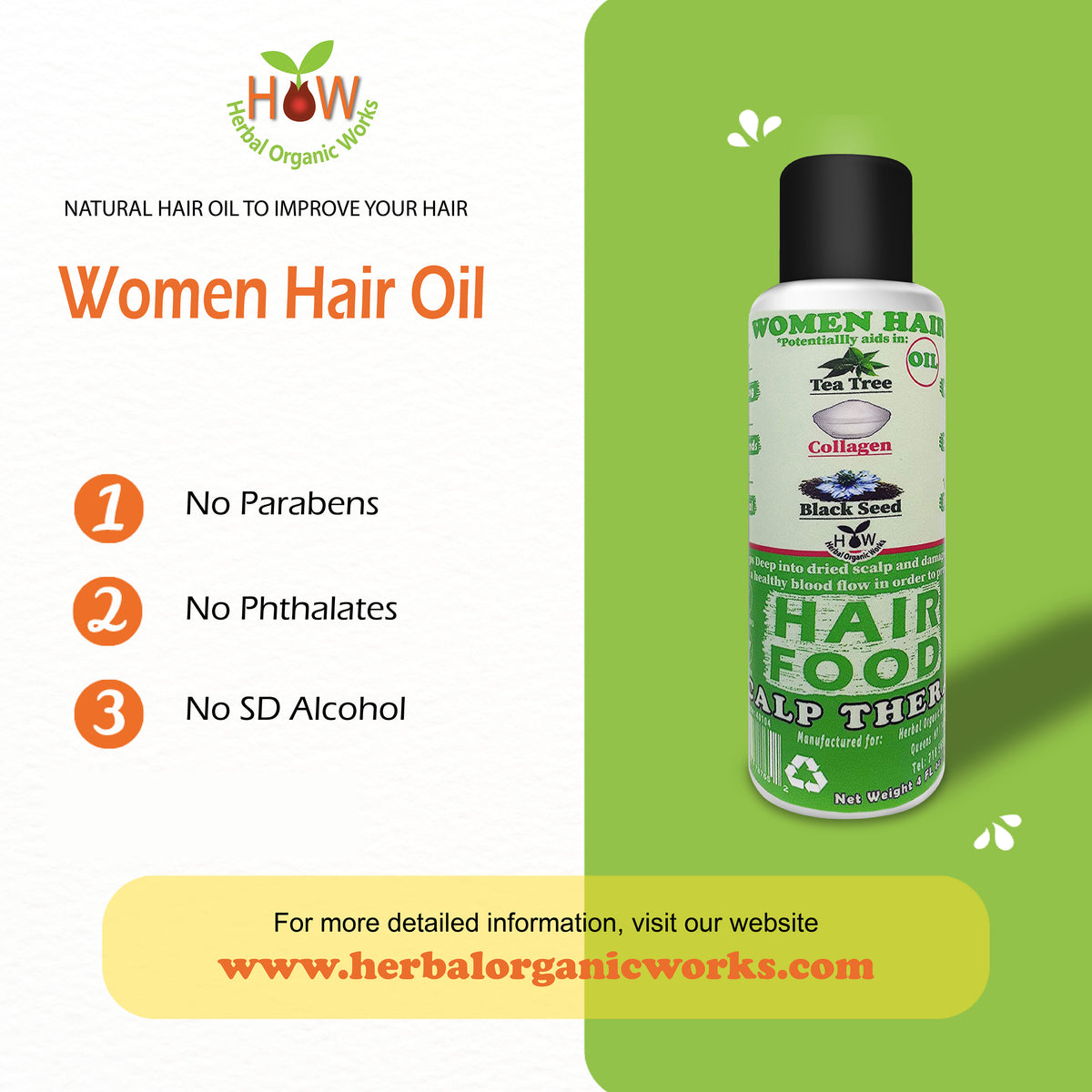 WOMEN HAIR OIL