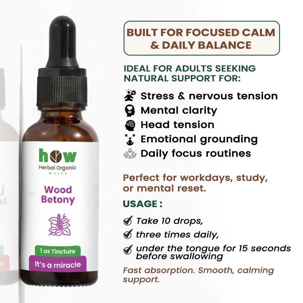Wood Betony Extract uses
