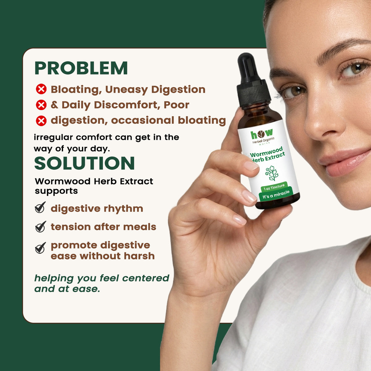 Wormwood Herb Extract problem