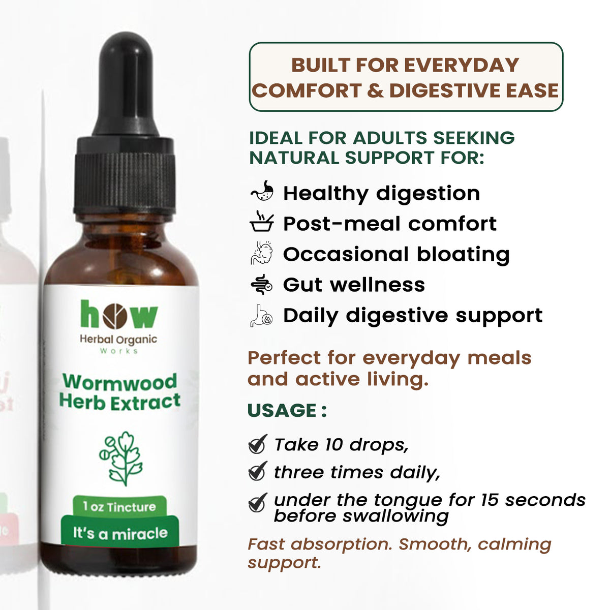 Wormwood Herb Extract uses