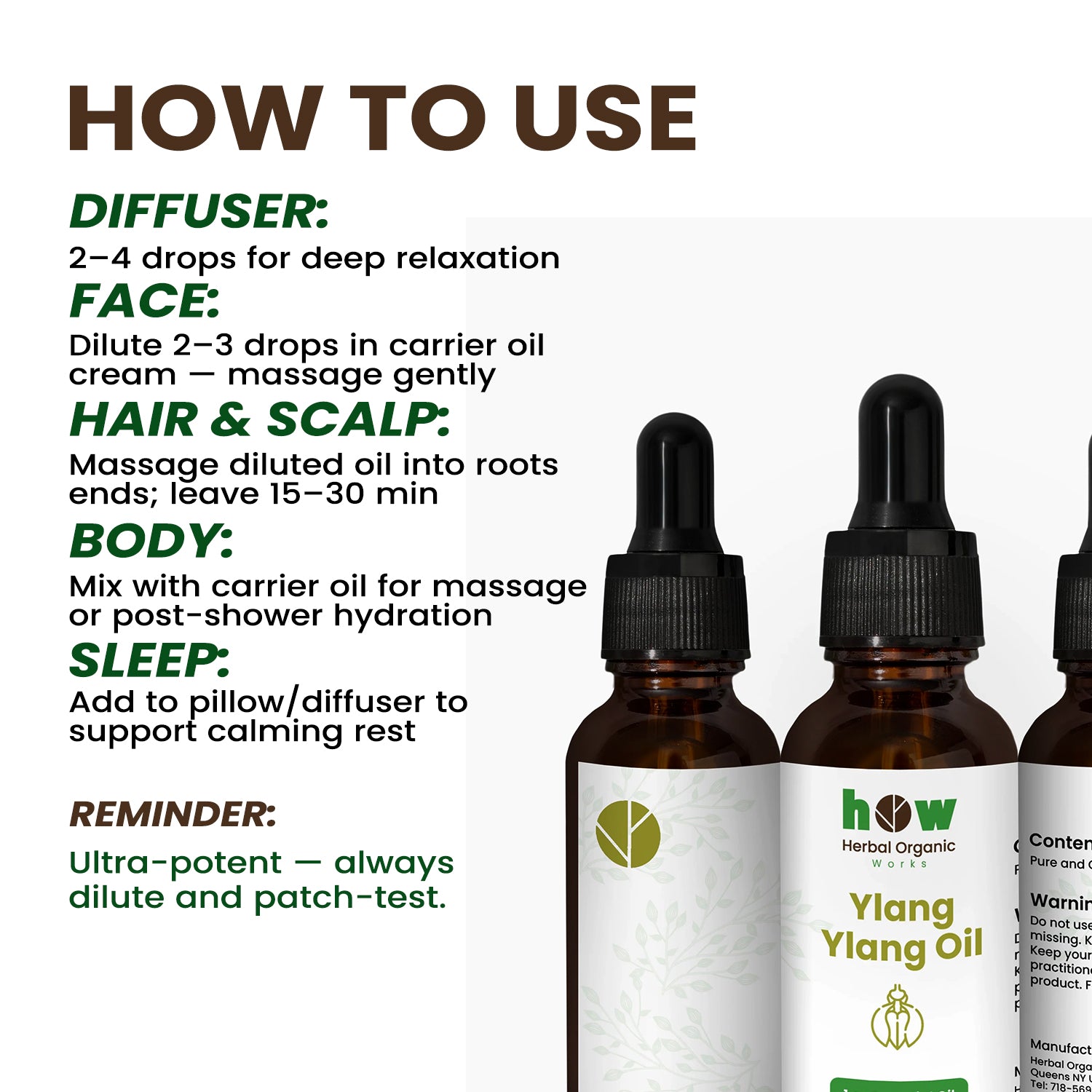 ylang ylang oil uses